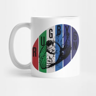 Rugby Six Nations Art by PPereyra Mug